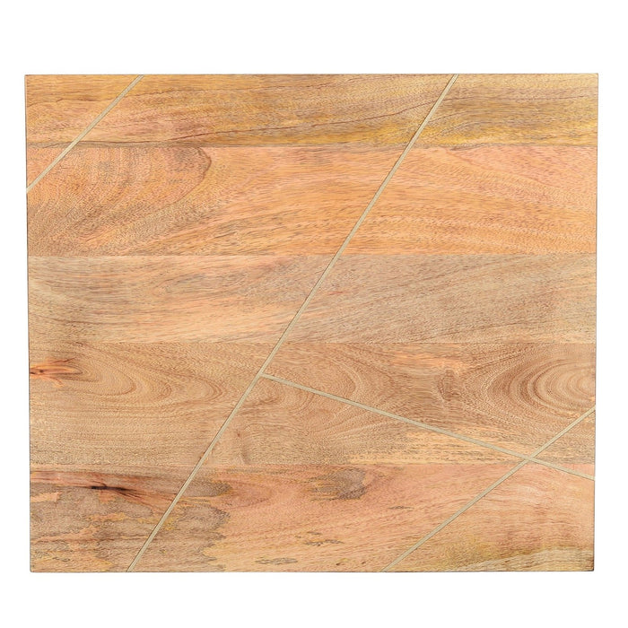 Worldwide Home Furnishings Madox-Accent Table-Natural Accent Table 501-527NT