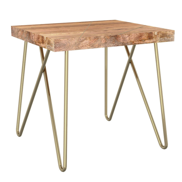 Worldwide Home Furnishings Madox-Accent Table-Natural Accent Table 501-527NT