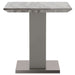 Worldwide Home Furnishings Napoli-Accent Table-Grey Accent Table 501-545GY