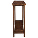 Worldwide Home Furnishings Volsa-Console Table-Walnut Console Table 502-118WAL