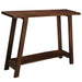 Worldwide Home Furnishings Volsa-Console Table-Walnut Console Table 502-118WAL