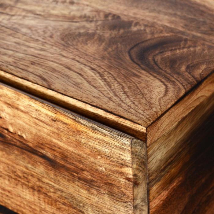 Worldwide Home Furnishings Ojas-Console Table-Natural Burnt Console Table 502-513NT