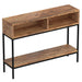 Worldwide Home Furnishings Ojas-Console Table-Natural Burnt Console Table 502-513NT