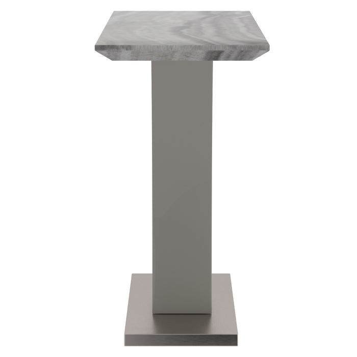 Worldwide Home Furnishings Napoli-Console Table-Grey Console Table 502-545GY