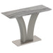 Worldwide Home Furnishings Napoli-Console Table-Grey Console Table 502-545GY