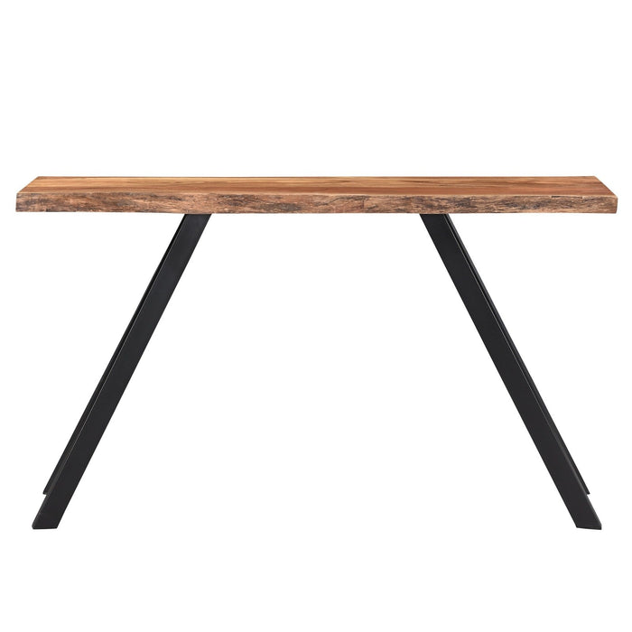 Worldwide Home Furnishings Virag-Console Table-Natural Console/Desk 502-571NT