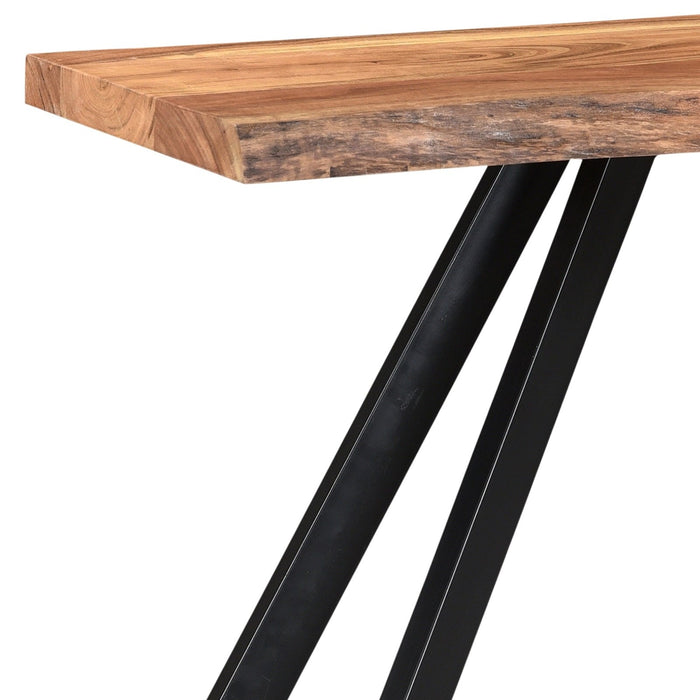 Worldwide Home Furnishings Virag-Console Table-Natural Console/Desk 502-571NT