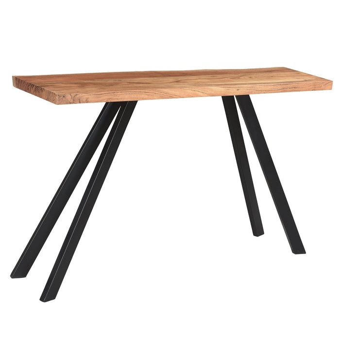 Worldwide Home Furnishings Virag-Console Table-Natural Console/Desk 502-571NT
