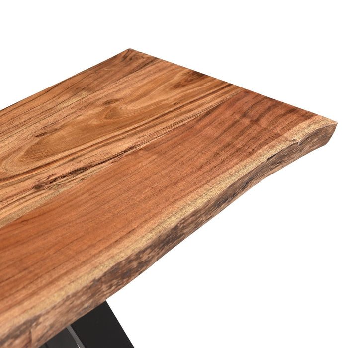 Worldwide Home Furnishings Virag-Console Table-Natural Console/Desk 502-571NT