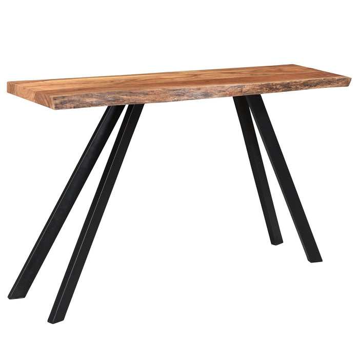 Worldwide Home Furnishings Virag-Console Table-Natural Console/Desk 502-571NT