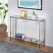 Worldwide Home Furnishings Athena-Console Table-Chrome Console Table 502-747CM