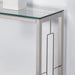 Worldwide Home Furnishings Athena-Console Table-Chrome Console Table 502-747CM