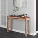 Worldwide Home Furnishings Idris-Console/Desk-Grey 2-Tone Console/Desk 502-814GY