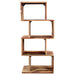 Worldwide Home Furnishings Idris-Shelving Unit-Dark Sheesham Shelving Unit 505-814DS