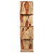 Worldwide Home Furnishings Idris-Shelving Unit-Dark Sheesham Shelving Unit 505-814DS