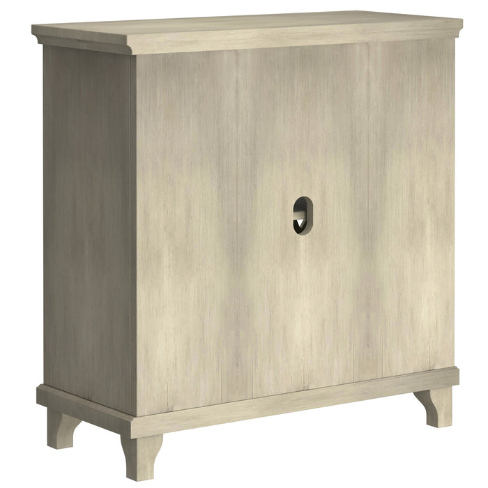 Worldwide Home Furnishings Jasper-Cabinet-White Cabinet 507-679WT