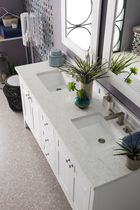James Martin Palisades 72" Double Bathroom Vanity