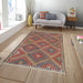 Pasargad Home Vintage Kilim Collection Multi Lamb's Wool Area Rug- 6' 0" X 10' 5" 51082