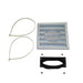 Osburn 5" Oval Fresh Air Intake Kit for Matrix Insert AC01298