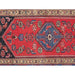 Pasargad Home Vintage Azerbaijan Rust Wool Area Rug- 4' 1" X 6' 9" 54718