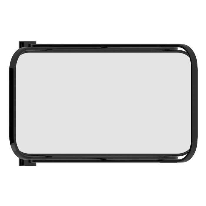 Worldwide Home Furnishings Oriso-2-Tier Bar Cart-Black 2-Tier Bar Cart 556-093BK