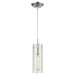 Elk Lighting Swirl 3 Light 12 inch Polished Chrome Mini Pendant