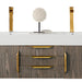 James Martin Columbia 59" Double Wall Mount Vanity