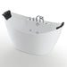 Empava 59 inch Whirlpool Freestanding Acrylic Bathtub - EMPV-59AIS11