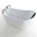 Empava 59 inch Whirlpool Freestanding Acrylic Bathtub - EMPV-59AIS04