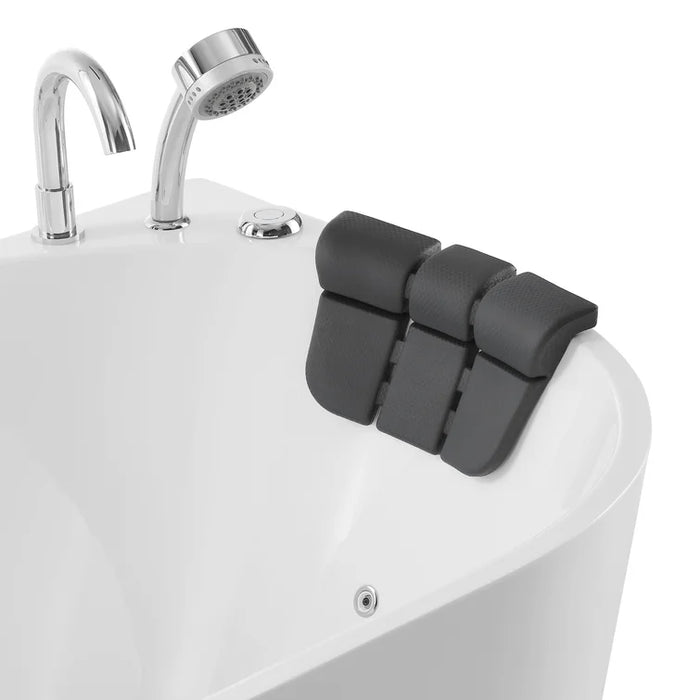 Empava 59 inch Whirlpool Acrylic Alcove Bathtub - EMPV-59AIS06