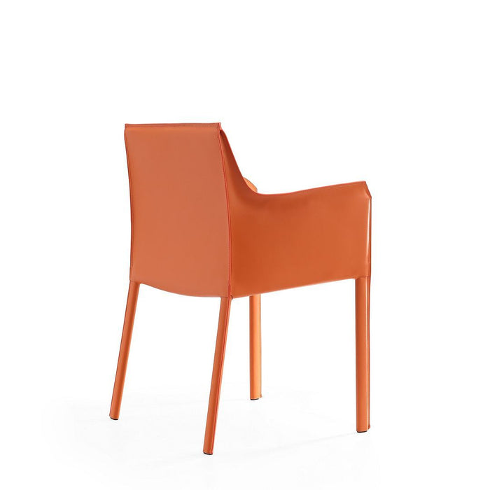 Manhattan Comfort Paris Coral Dining Chairs Set of 8