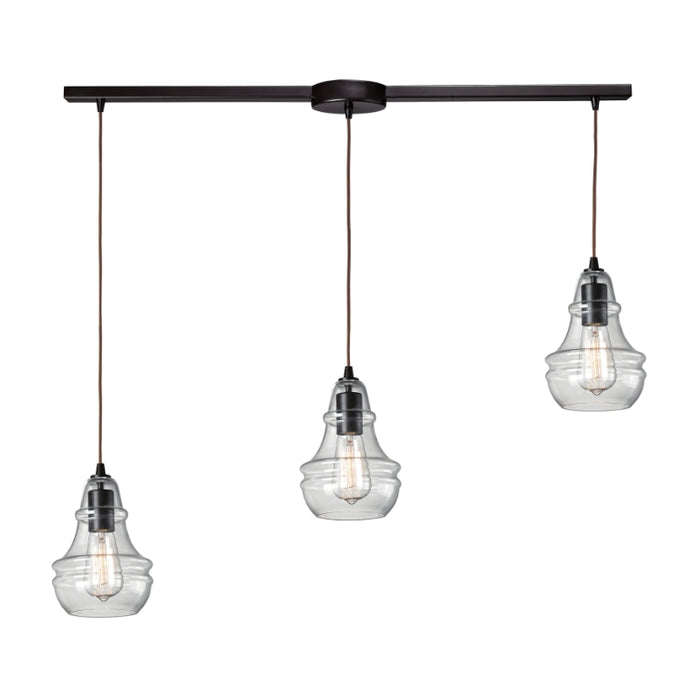 Elk Lighting Menlow Park Oiled Bronze Configurable Multi Pendant