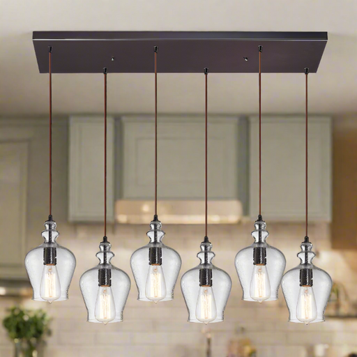 Elk Lighting Menlow Park Oil Rubbed Bronze Configurable Multi Pendant