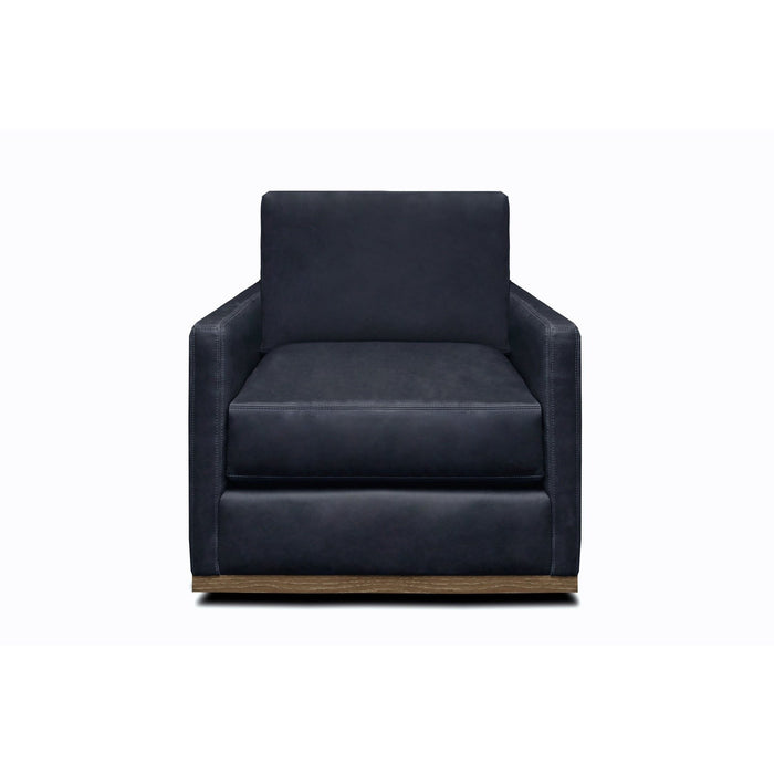 GTR Monterrey 30.5" Wide Upholstered Swivel Chair, Napa Admiral