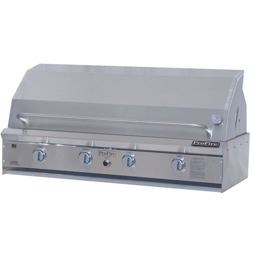 ProFire Briquette Series 48-Inch Built-In Infrared Hybrid Grill With Rotisserie