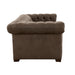 GTR Vienna Dark Brown Leather Sofa