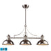 Elk Lighting Chadwick Antique Copper Island Light