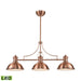 Elk Lighting Chadwick Antique Copper Island Light