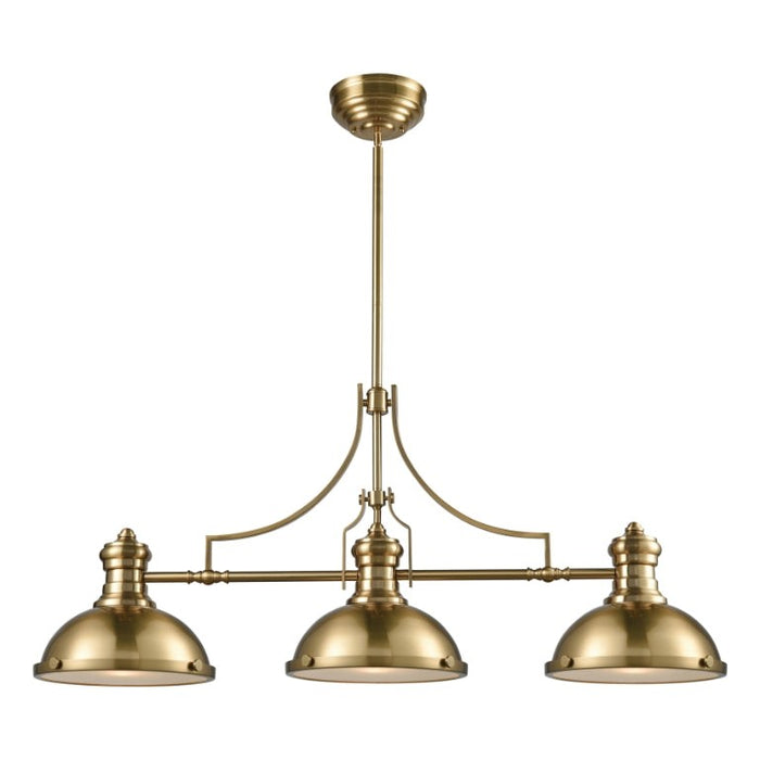 Elk Lighting Chadwick Antique Copper Island Light