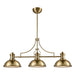 Elk Lighting Chadwick Antique Copper Island Light