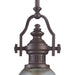 Elk Lighting Chadwick Satin Nickel Mini Pendant