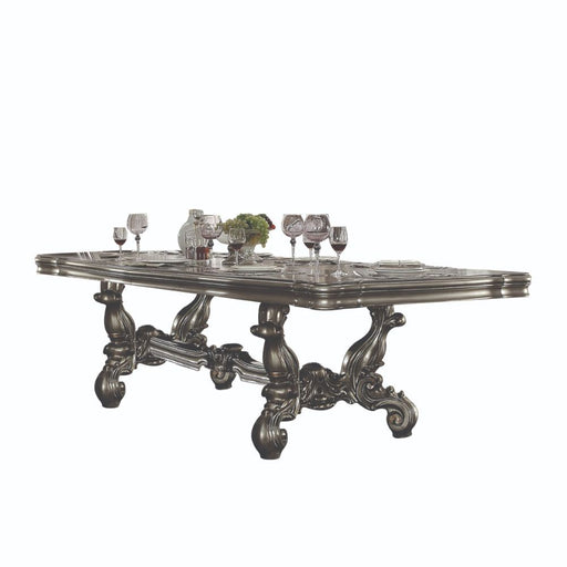 Acme Furniture Versailles Dining Table - Top in Antique Platinum 66830T