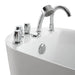 Empava 67 inch Whirlpool Freestanding Acrylic Bathtub - EMPV-67AIS05