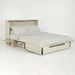Night and Day Furniture Louvre Murphy Cabinet Bed Complete Set