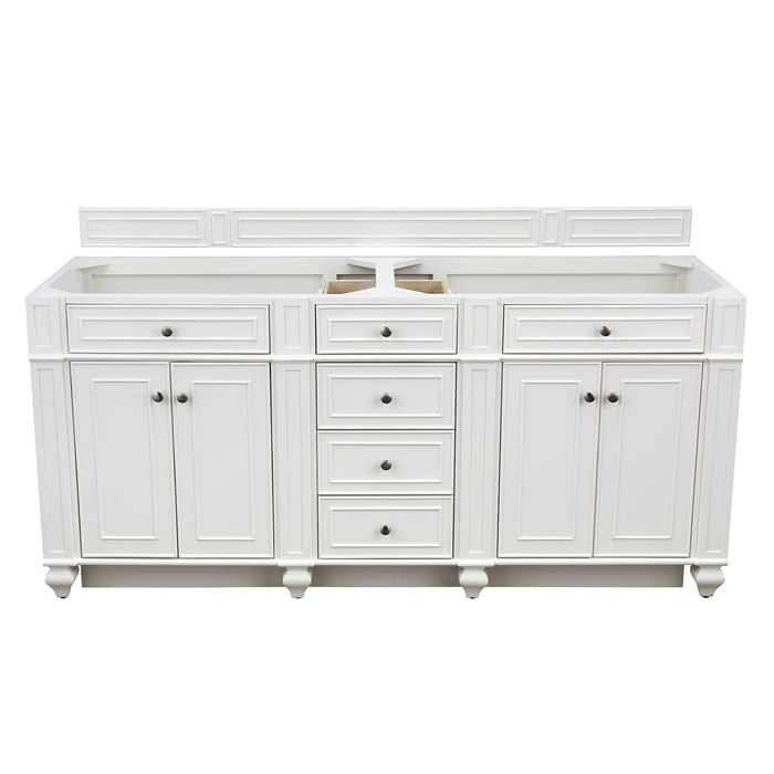 James Martin Vanities Bristol 72" Double Bathroom Vanity