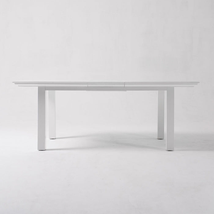 NovaSolo Halifax Dining Extension Table White T766