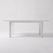 NovaSolo Halifax Dining Extension Table White T766