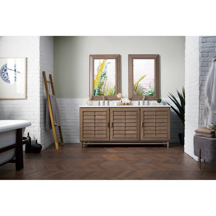 James Martin Vanities Portland 72" Double Vanity