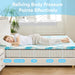 3 Inch Queen Size Gel Infused Memory Foam Mattress Topper