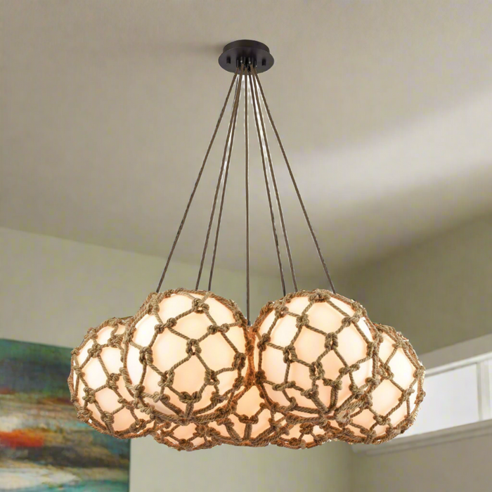 Elk Home Coastal Inlet Seven Light Pendant